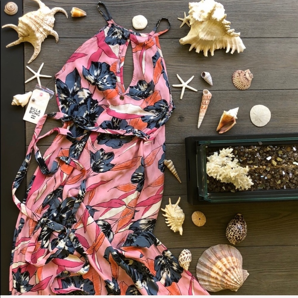 🌴🌼BILLABONG- ALOHO BABE DRESS🌼🌴 - Picture 2 of 8